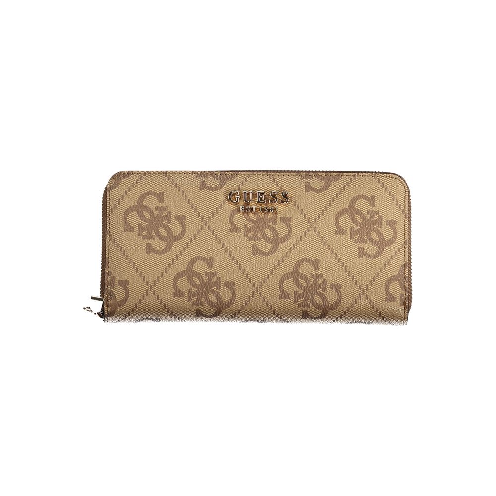 Beige Polyethylene Wallet