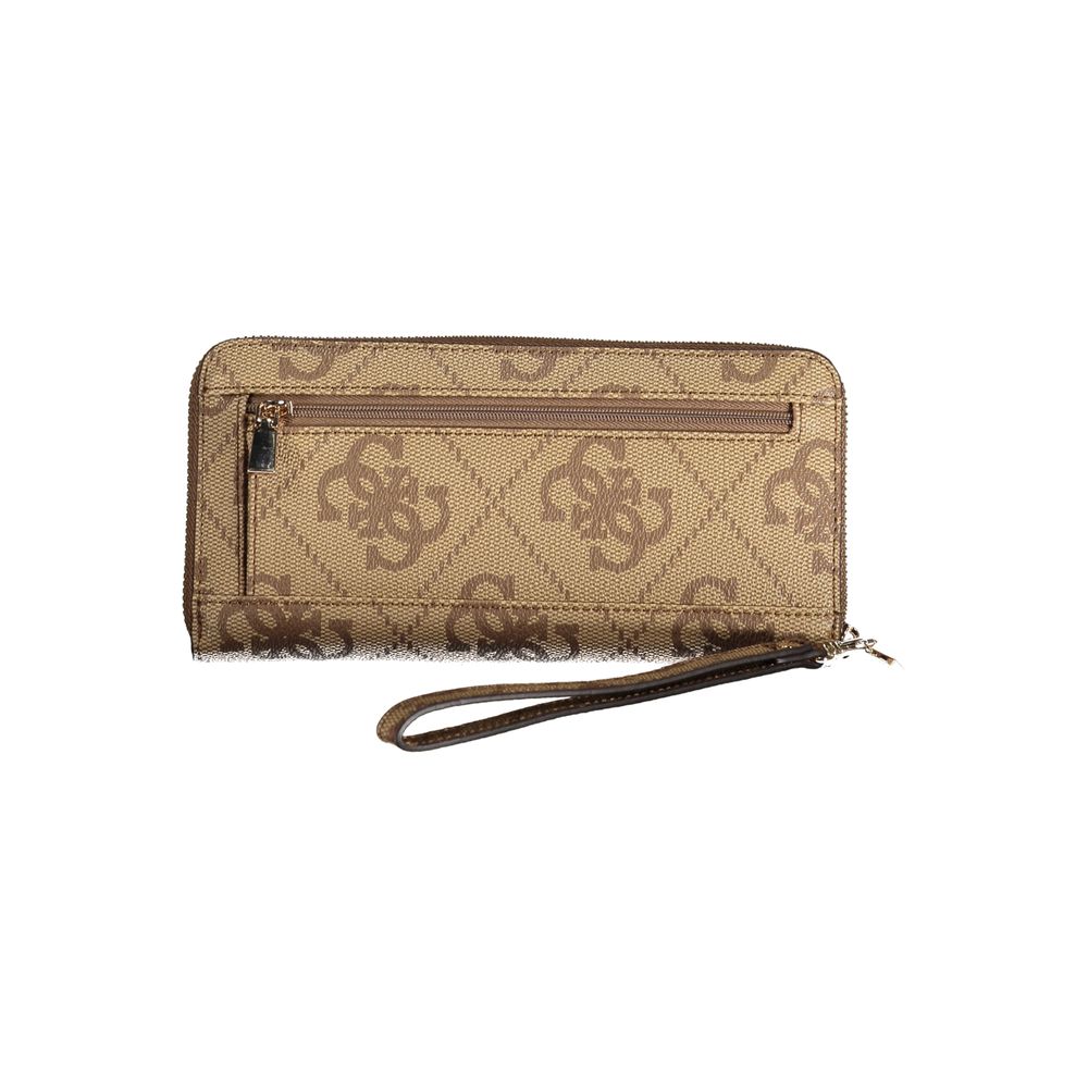 Beige Polyethylene Wallet