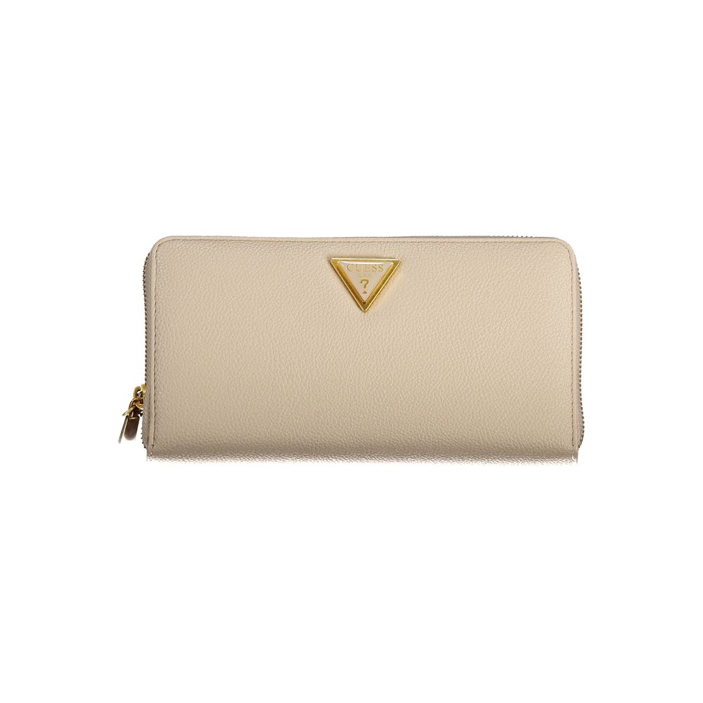 Beige Polyethylene Wallet