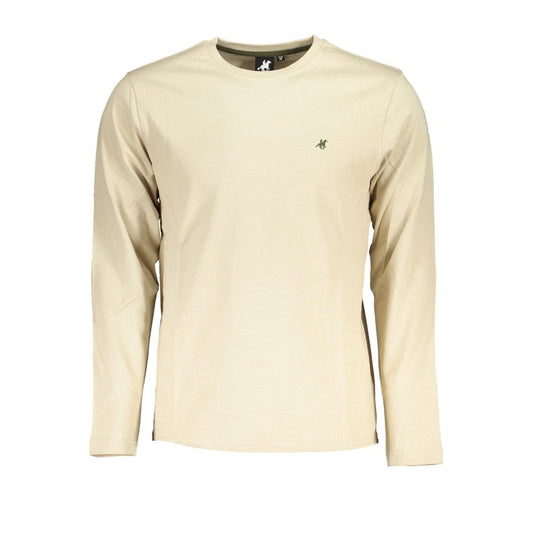 Beige Cotton T-Shirt