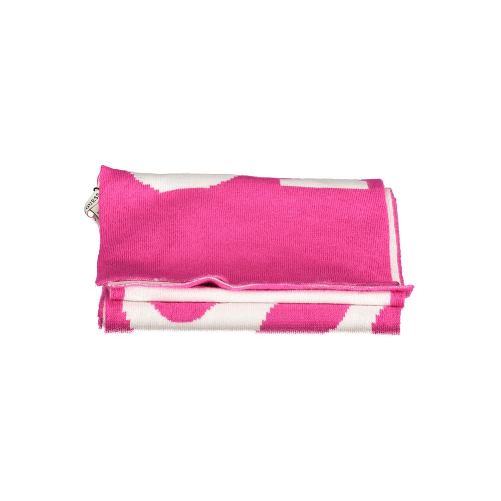 Pink Cotton Scarf