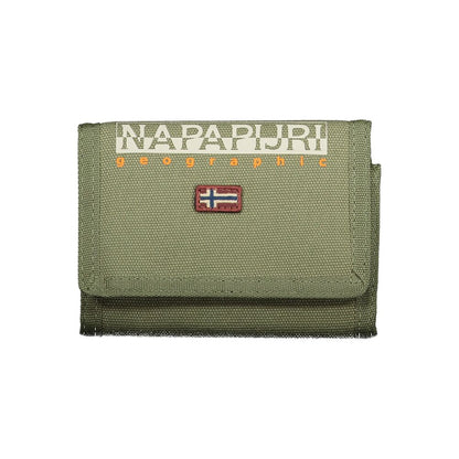 Green Cotton Wallet