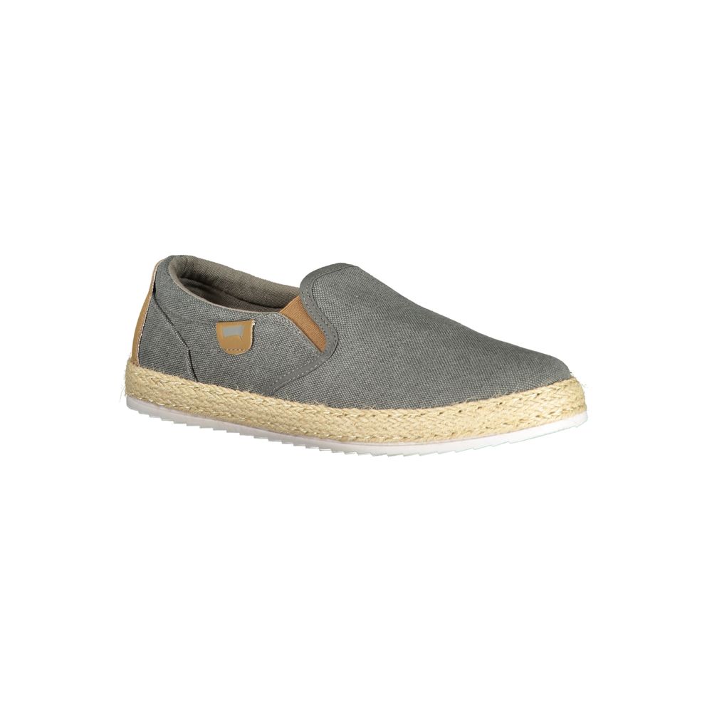 Gray Polyester Sneaker