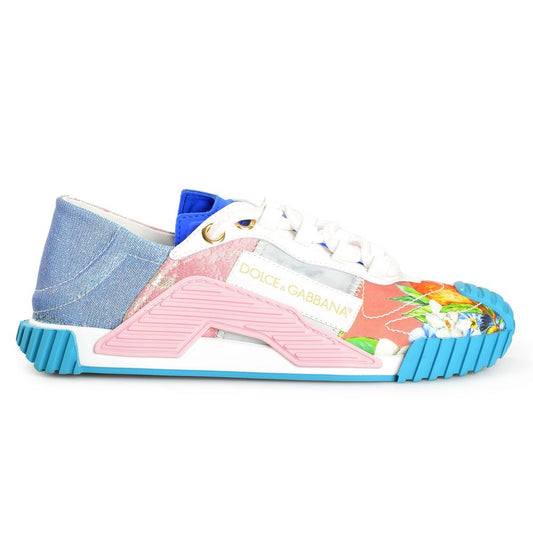 Multicolor Cotton Sneaker