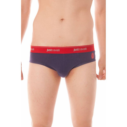 Blue Cotton Underwear