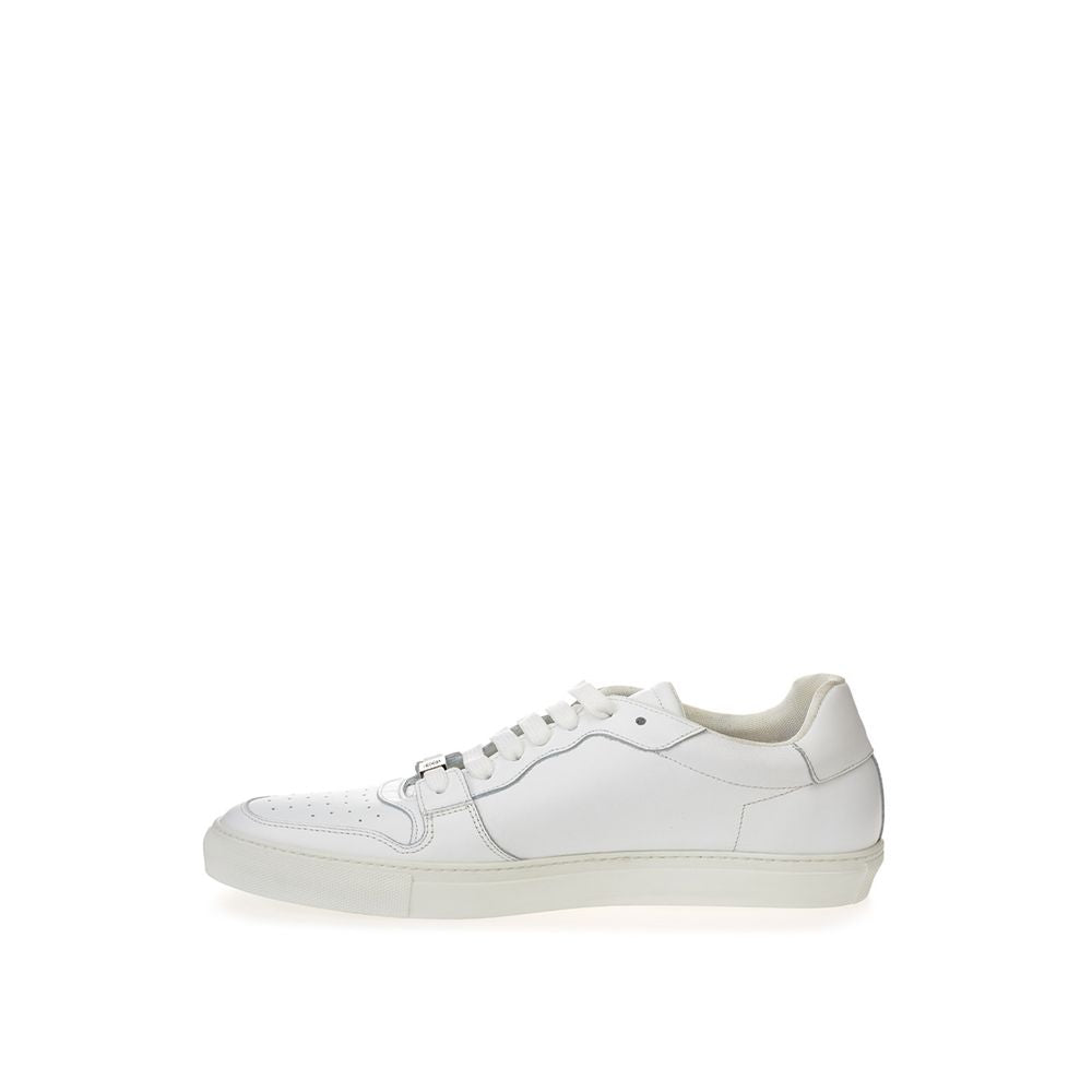 White Leather Sneakers Luxe Footwear