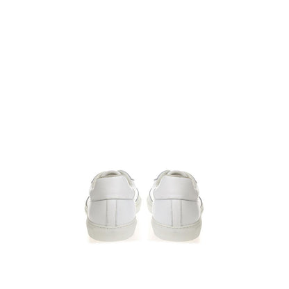 White Leather Sneakers Luxe Footwear