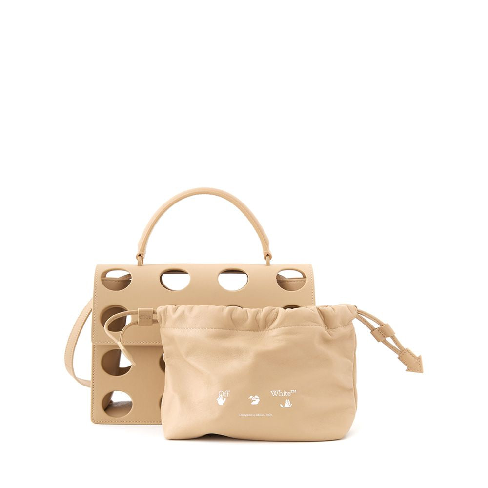 Chic Beige Leather Handbag for Sophisticated Style