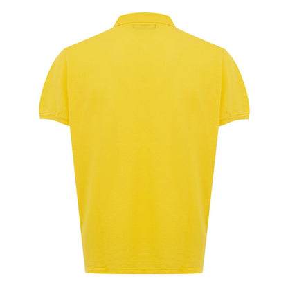 Radiant Yellow Cotton Polo For Men