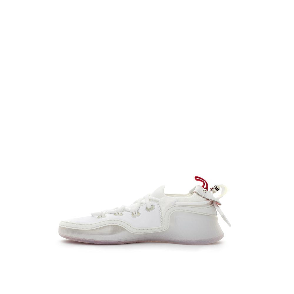 Pristine White Leather Sneakers