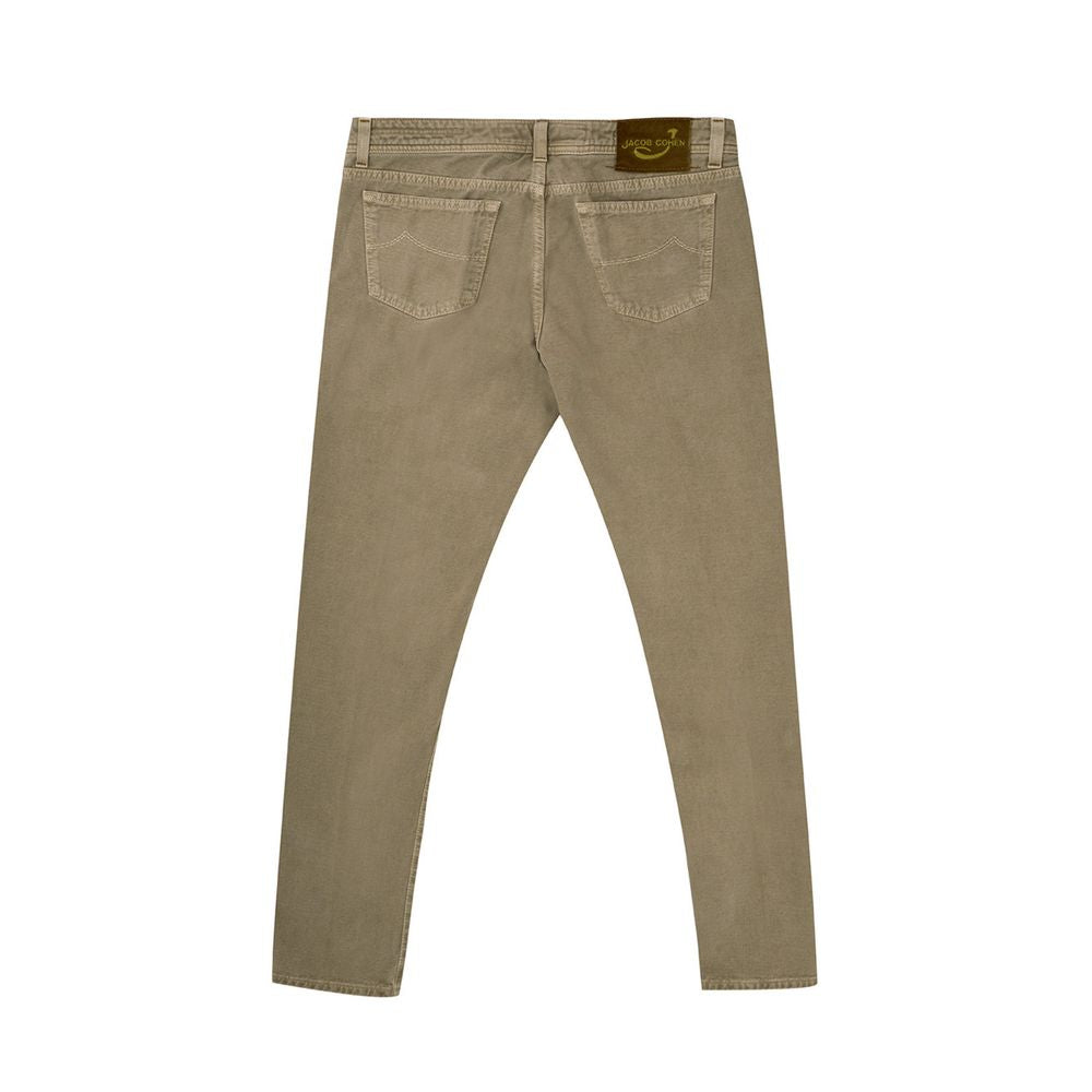 Jacob Cohen Premium Brown Cotton Pants