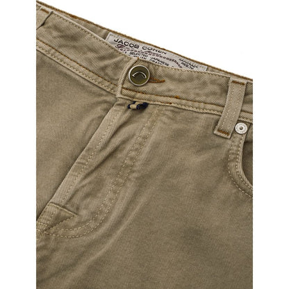 Jacob Cohen Premium Brown Cotton Pants