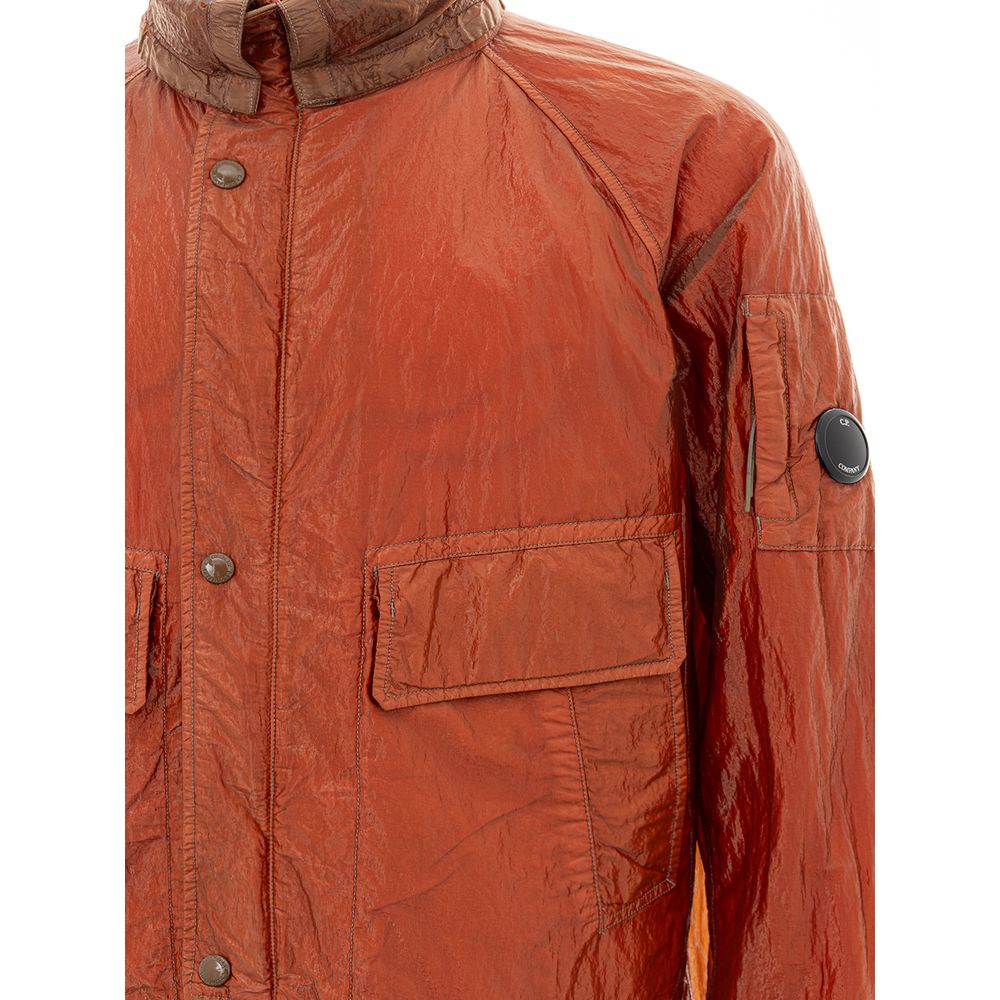 Orange Polyamide High-Performance Jacket