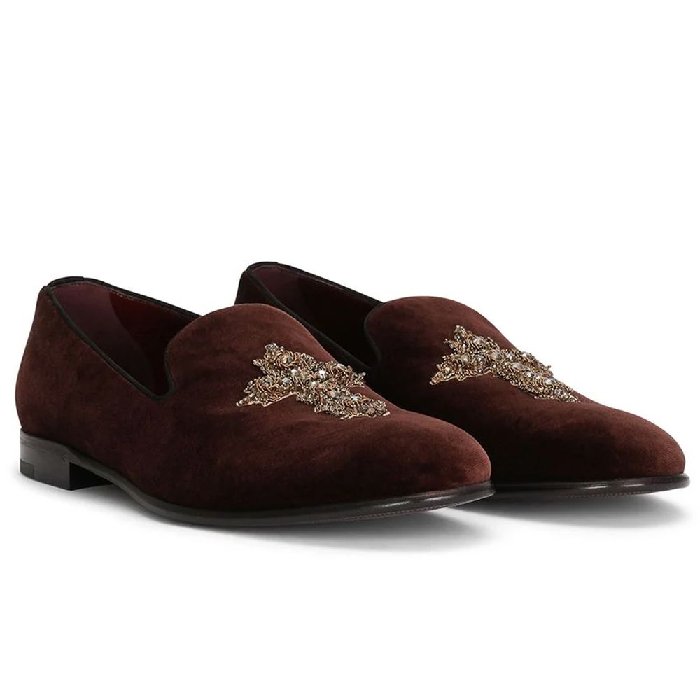 Red Cotton Loafer