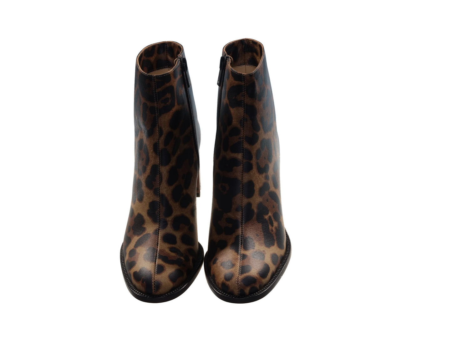 Adoxa 70 Brown Leopard Print High Heel Boot