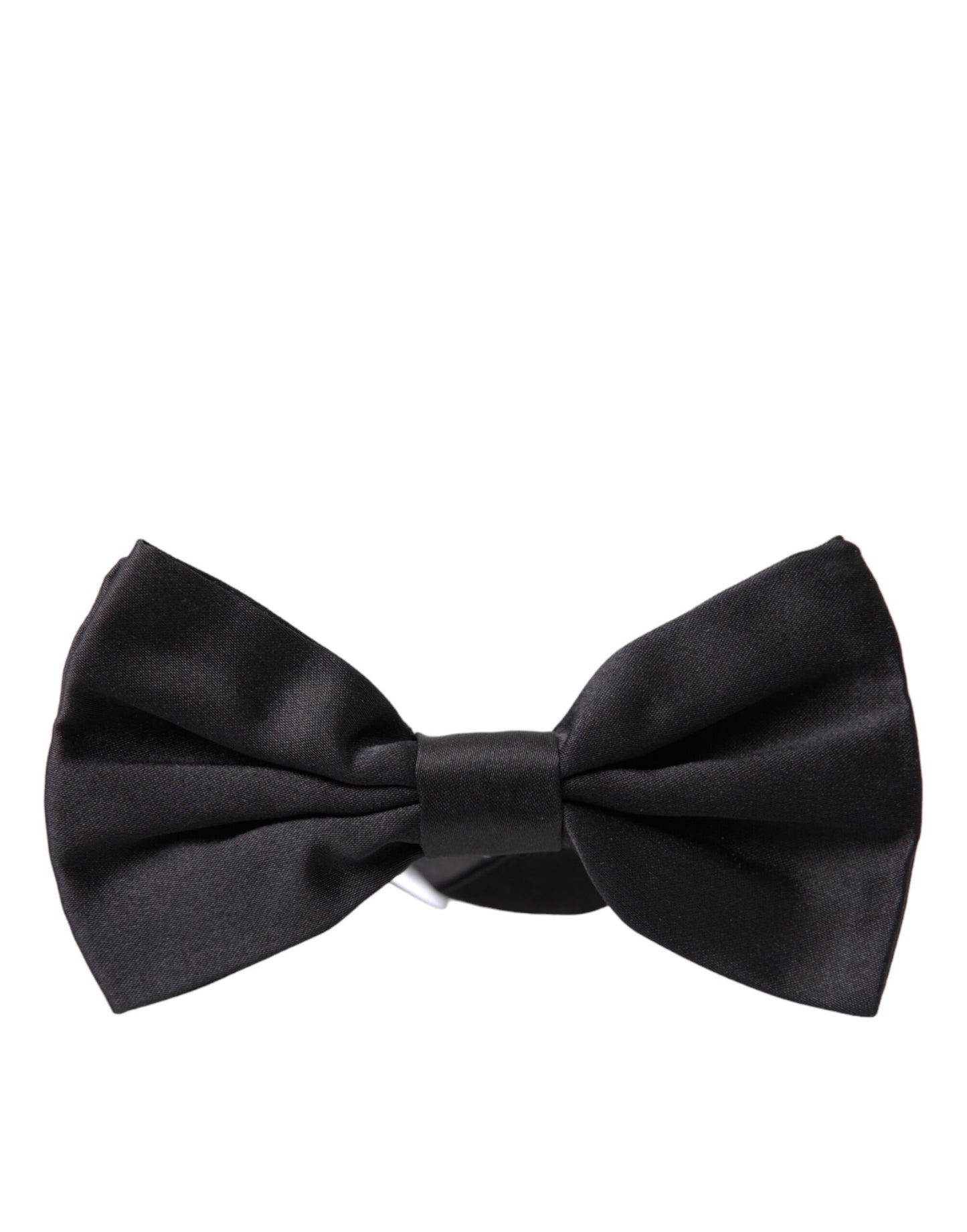 Black Silk Adjustable Neck Men Bow Tie