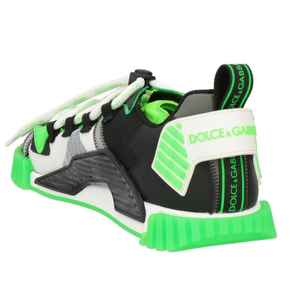 Green Polyamide Sneaker