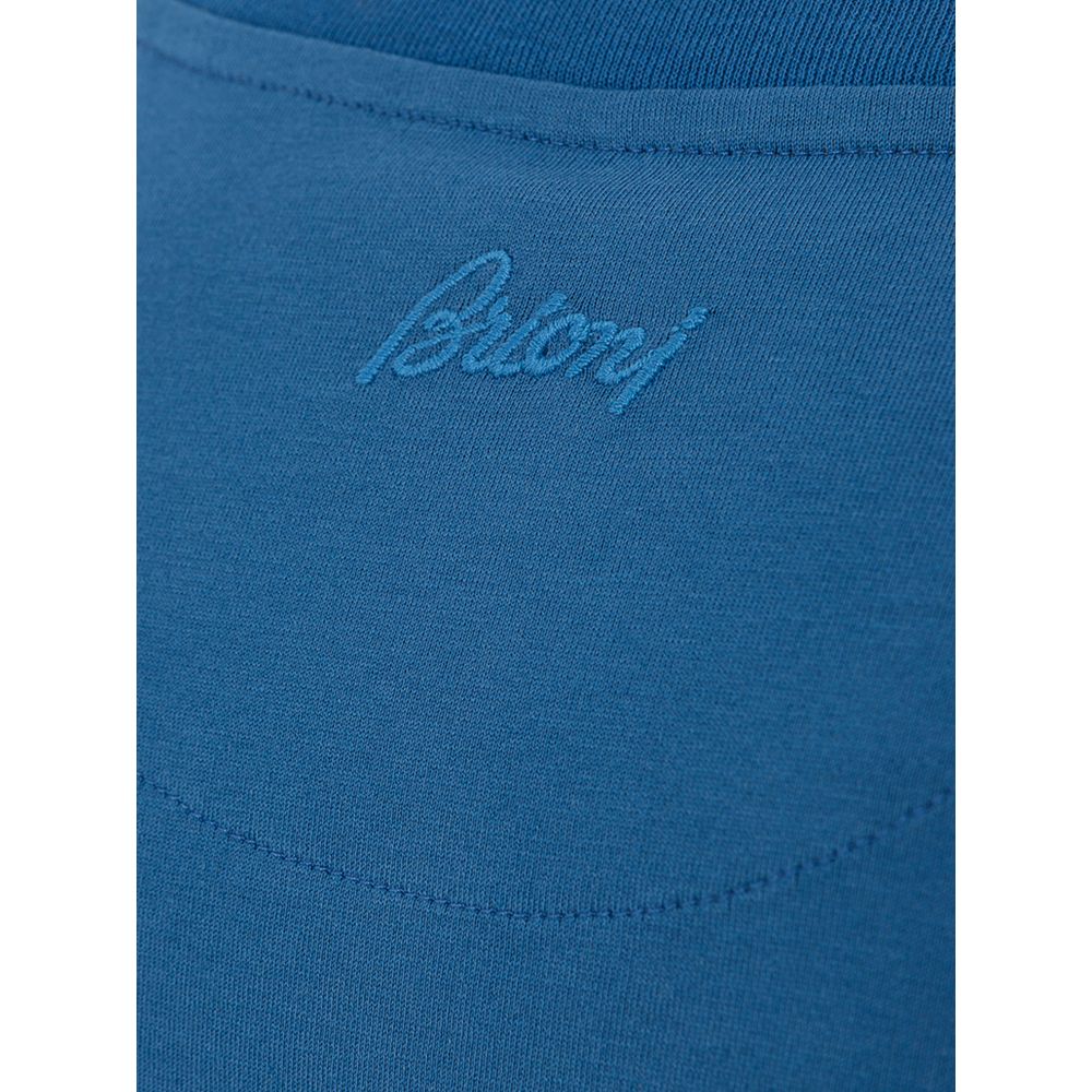 Blue Cotton T-Shirt