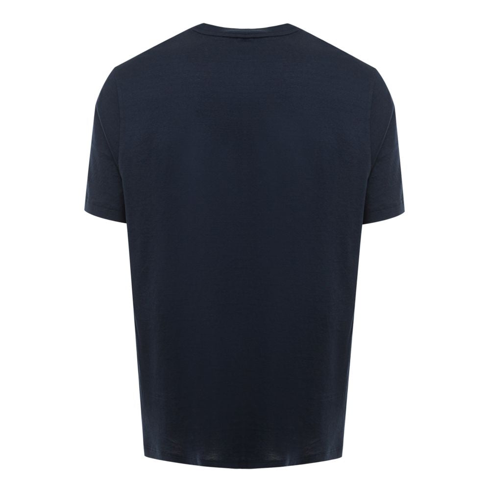 Blue Cotton T-Shirt