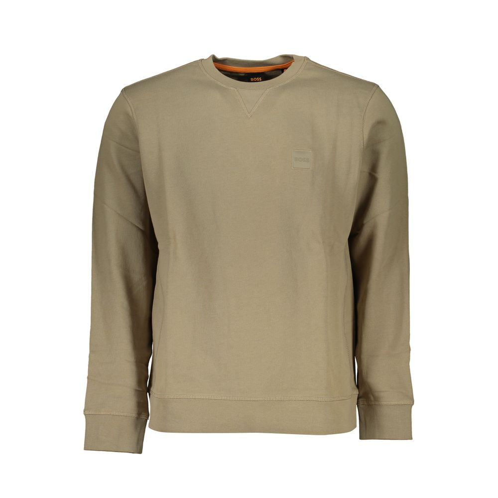 Beige Cotton Sweater