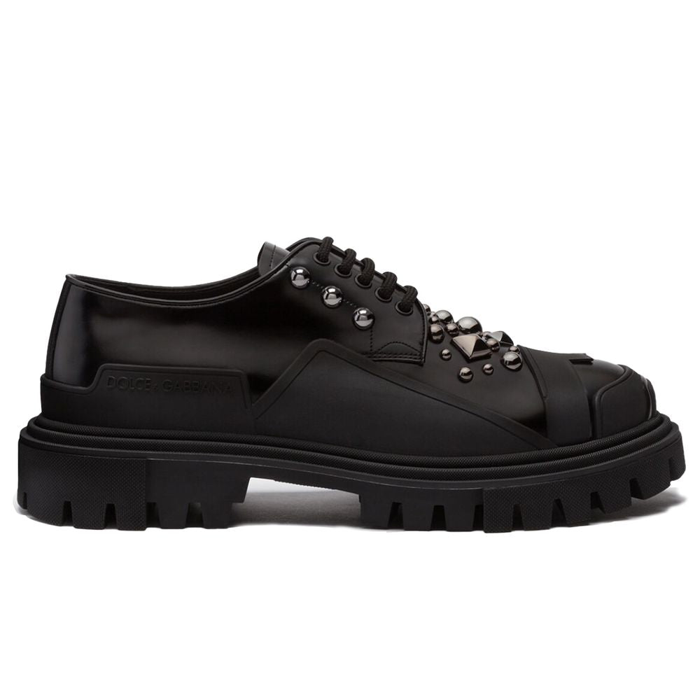 Black Leather Di Calfskin Sneaker