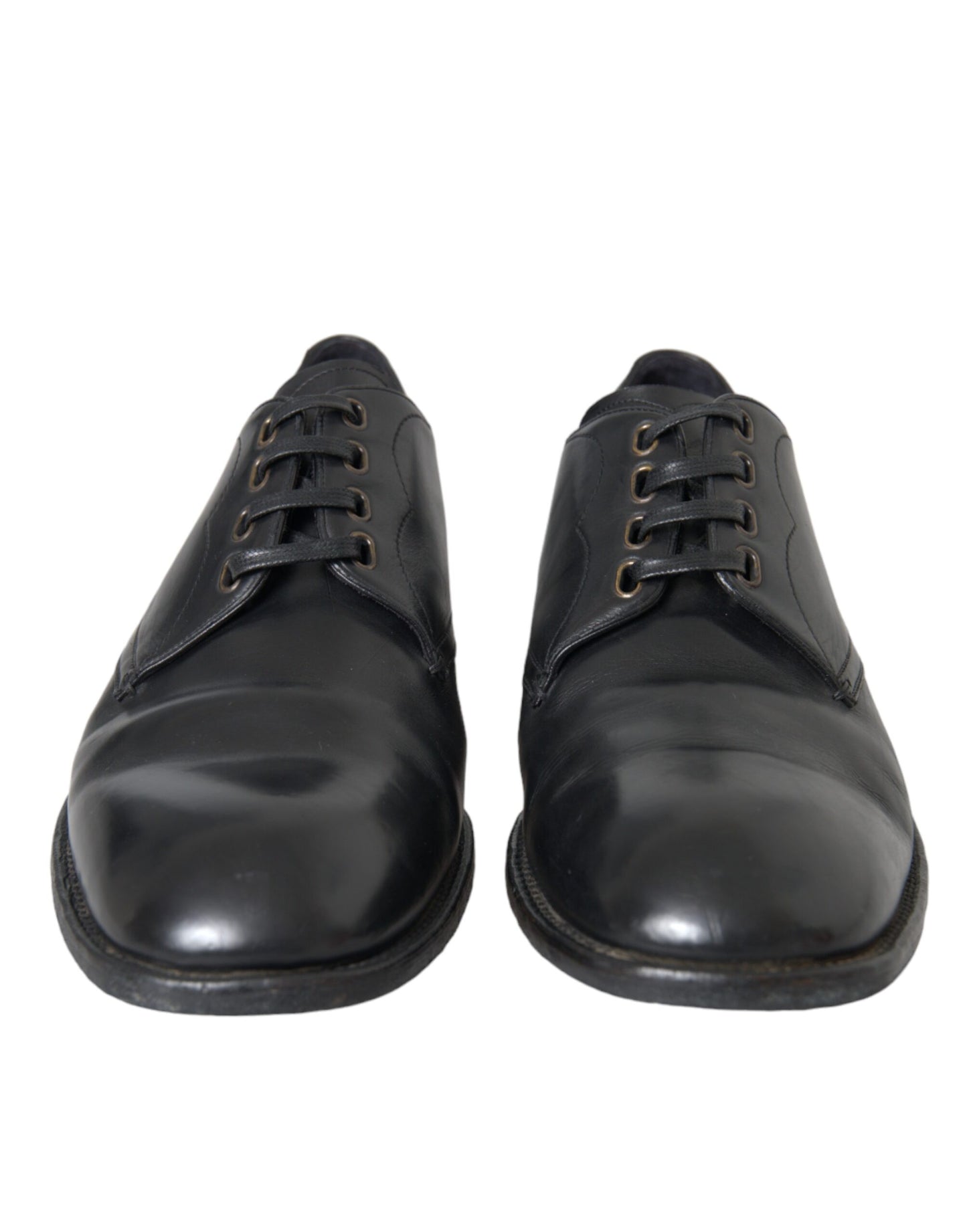 Black Leather Derby Formal Dress Men Shoes