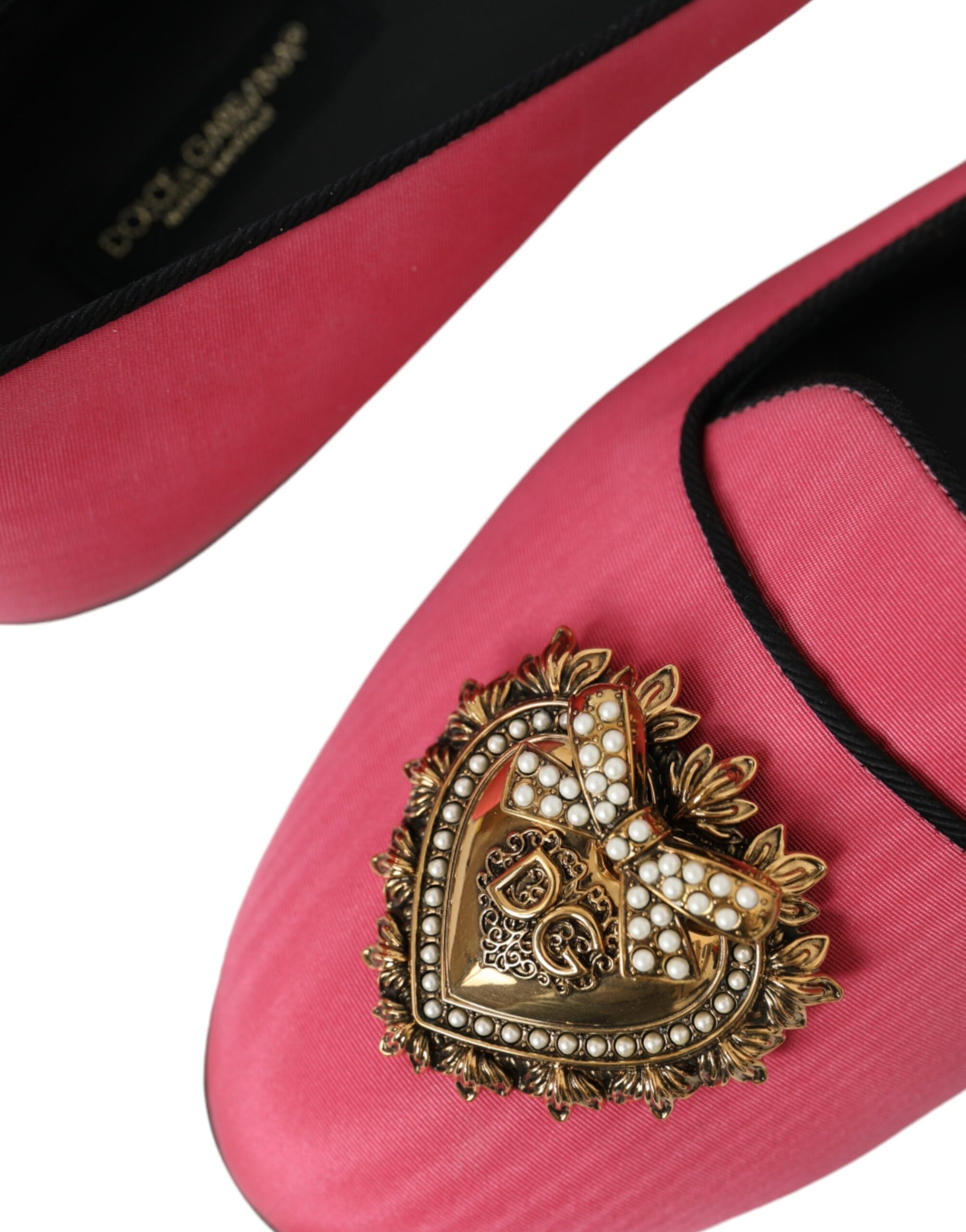 Pink Velvet Slip On Loafers Flats Shoes