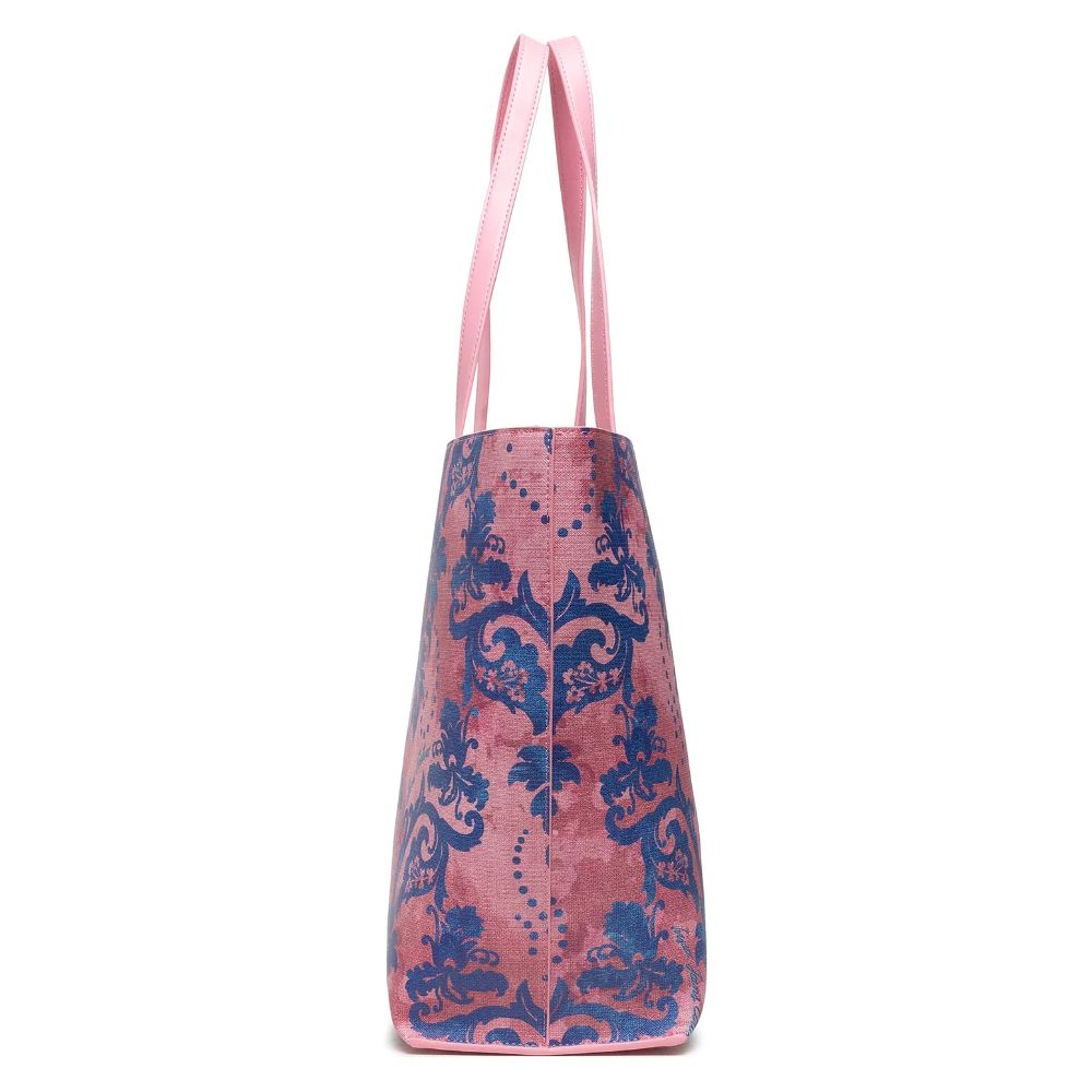 Pink Polyethylene Shoulder Bag