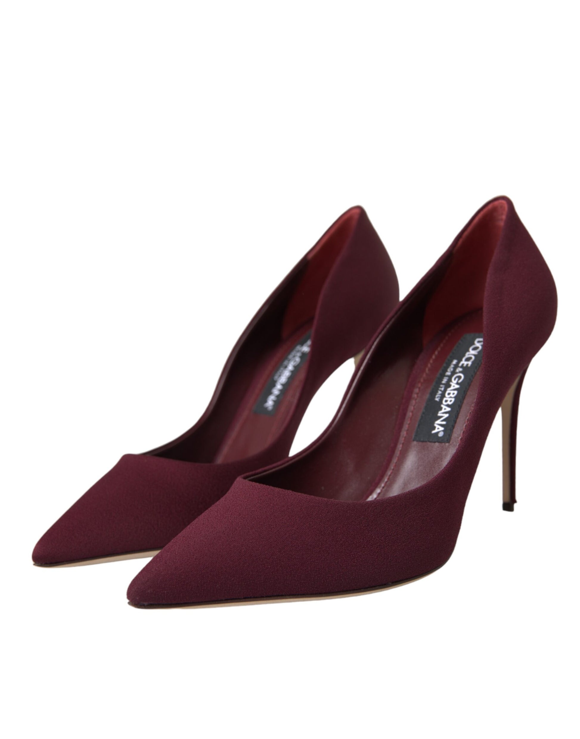 Bordeaux Stilettos Heels Pumps Shoes