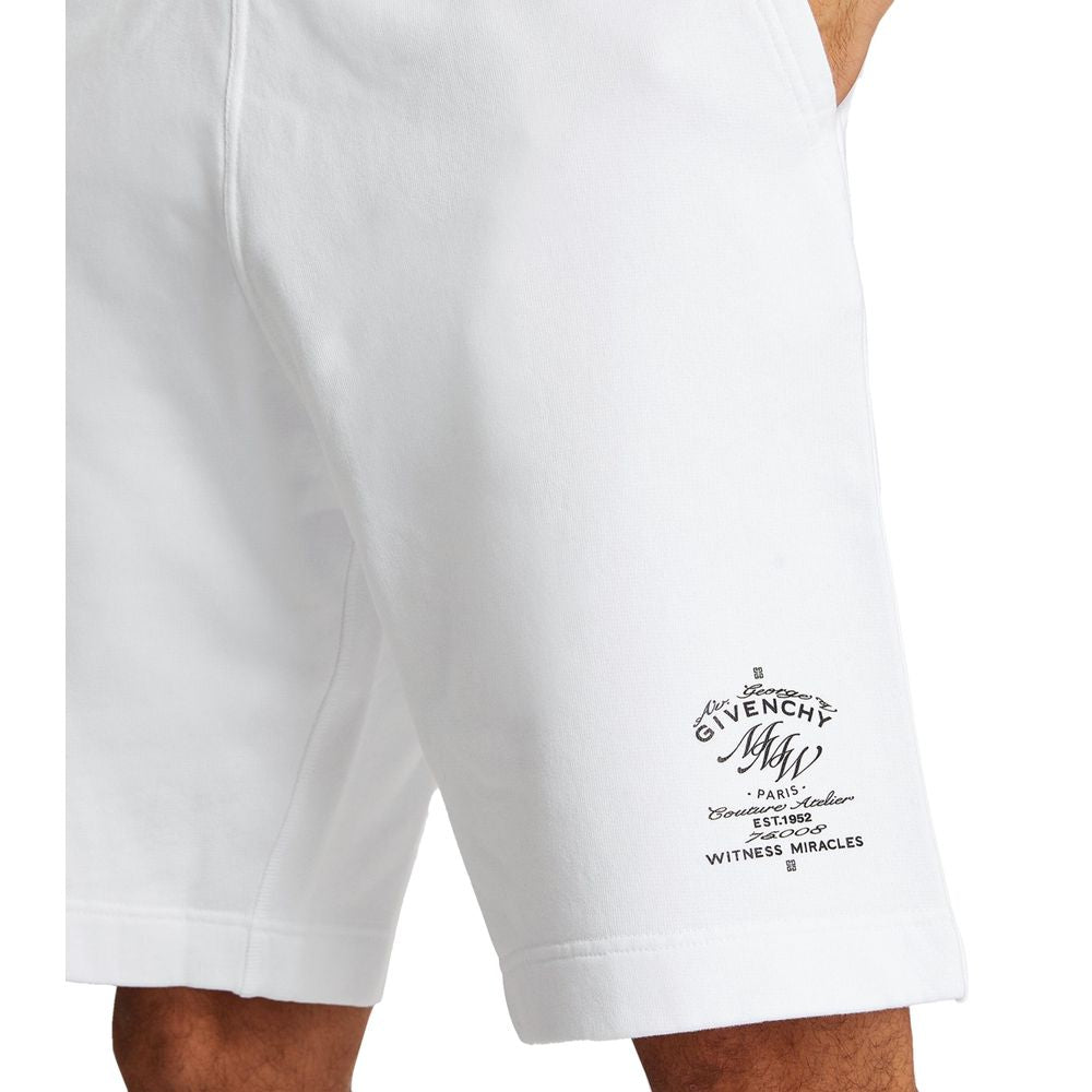 White Cotton Short