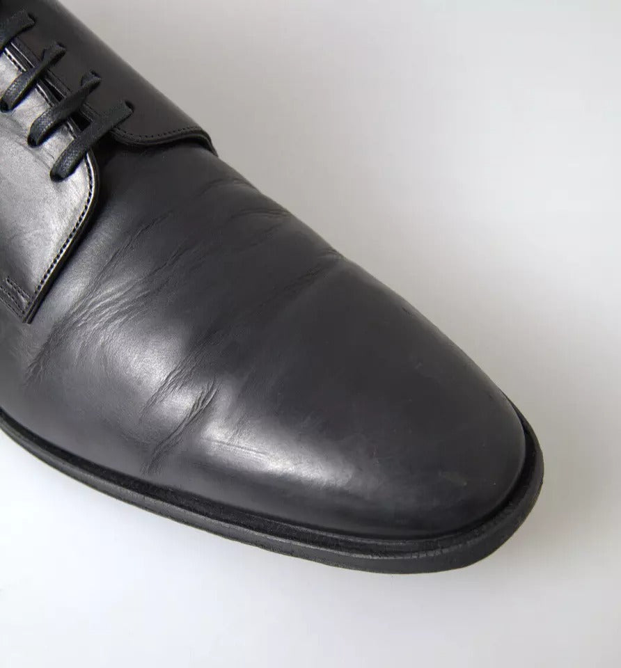 Black Leather Mens Formal Dress Shoes