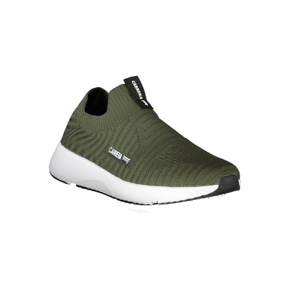 Green Polyester Sneaker