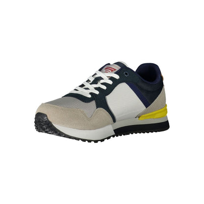 Gray Polyester Sneaker