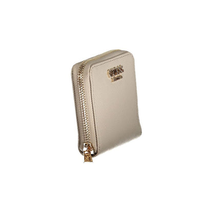 Beige Polyethylene Wallet