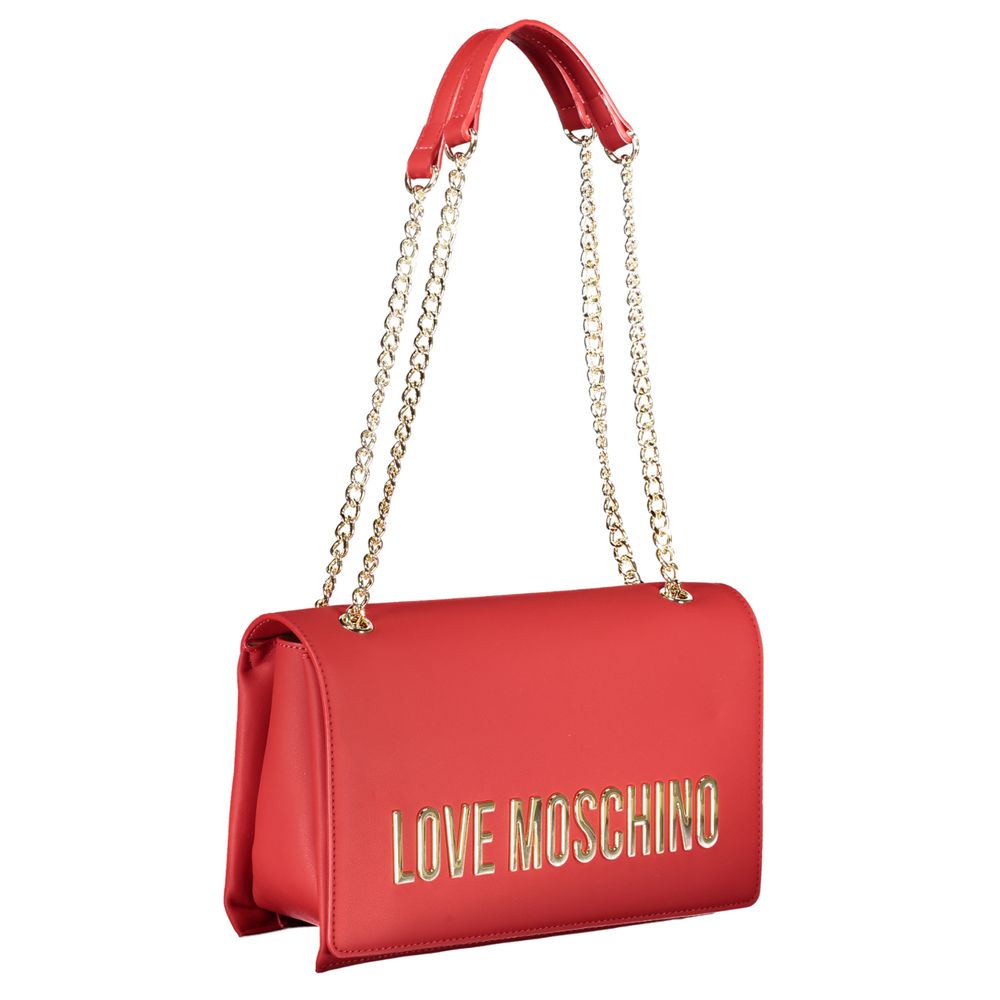 Red Polyethylene Handbag