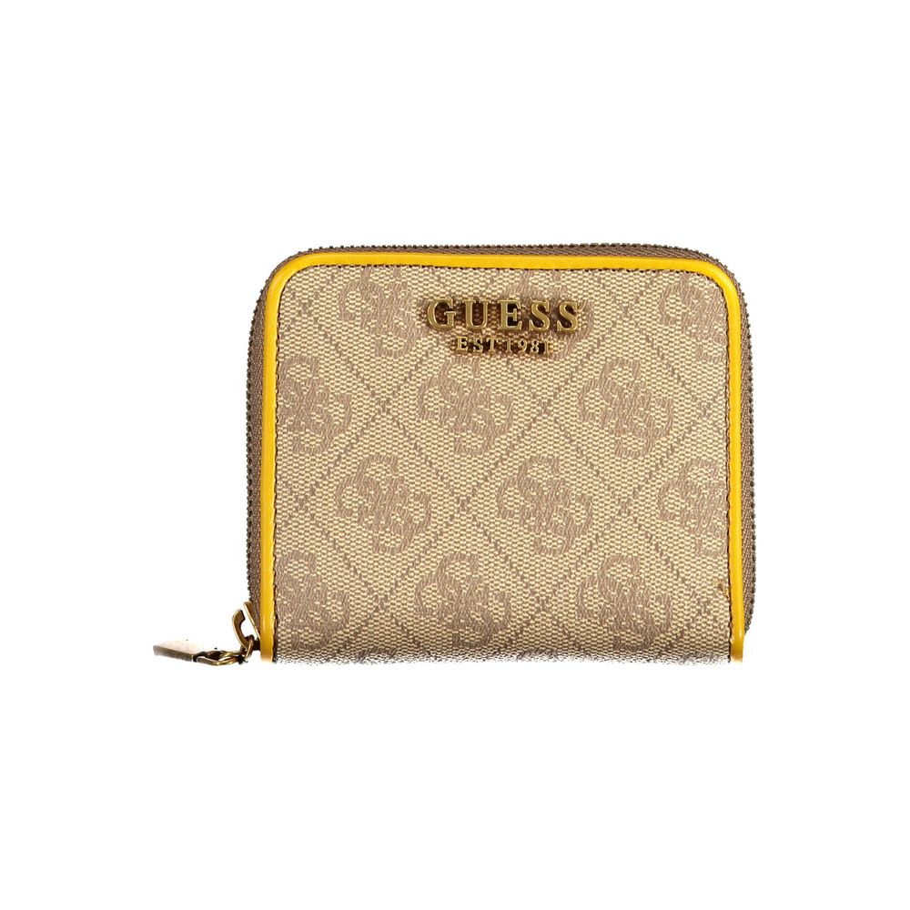 Yellow Polyethylene Women Wallet