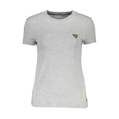 Gray Cotton Women Top