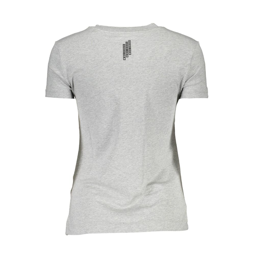 Gray Cotton Women Top