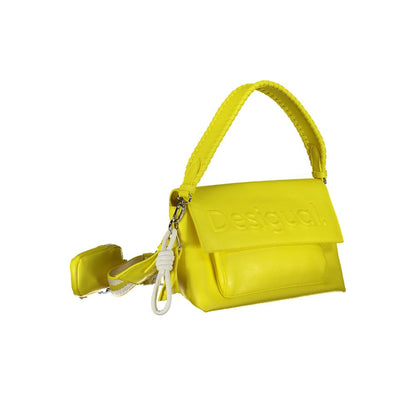 Yellow Polyethylene Handbag