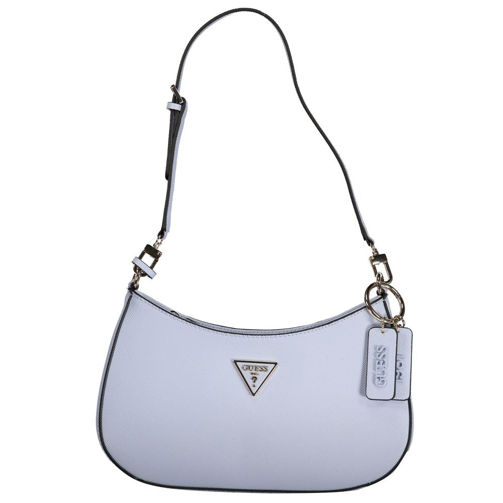 Light Blue Polyethylene Handbag