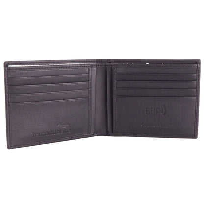 Sleek Calfskin Leather Men's Wallet