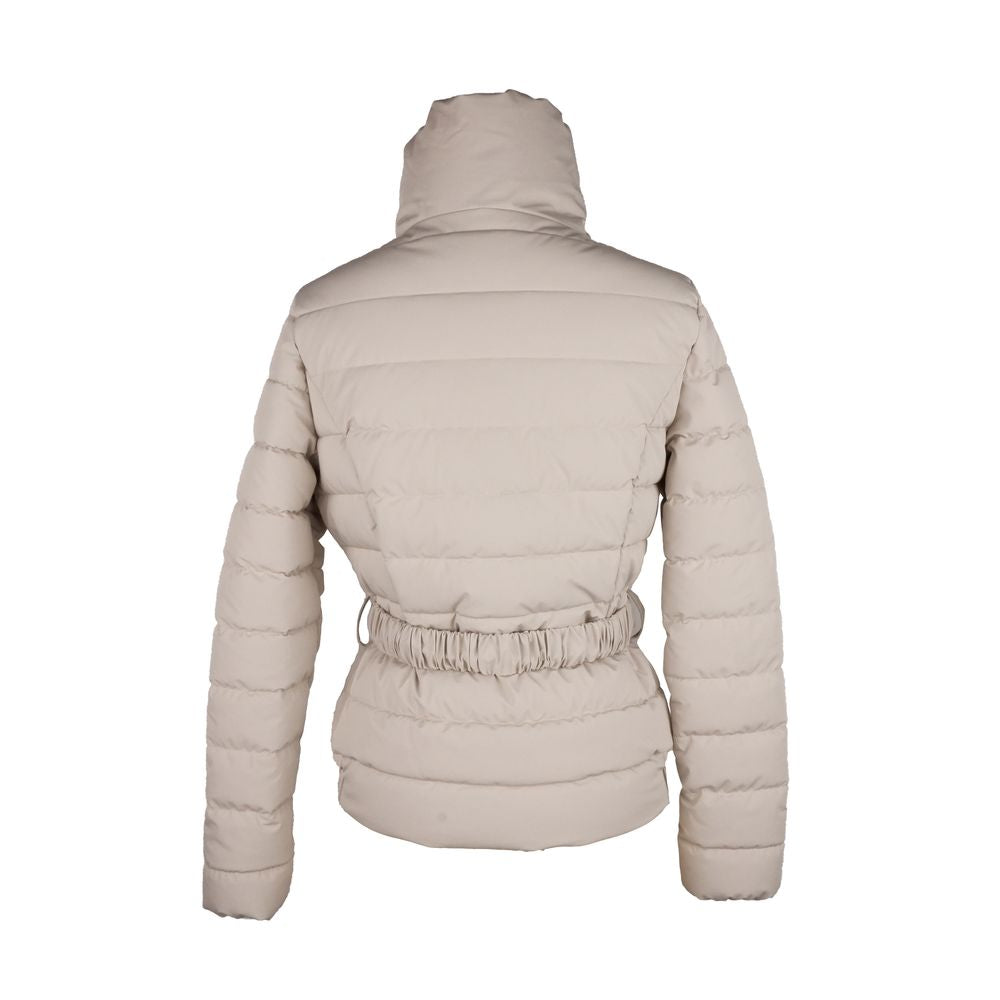 Gray Nylon Women Jacket