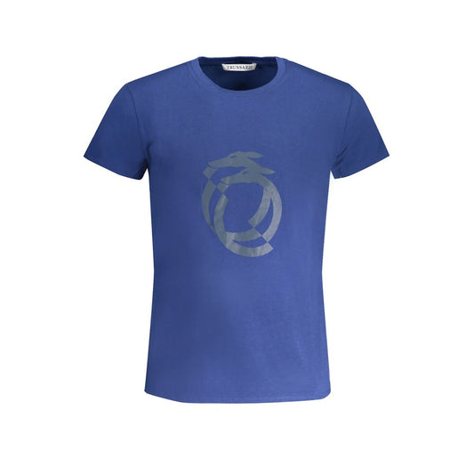 Blue Cotton T-Shirt