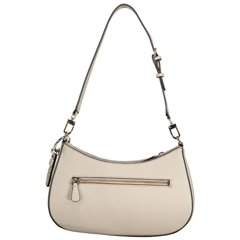 Gray Polyethylene Handbag