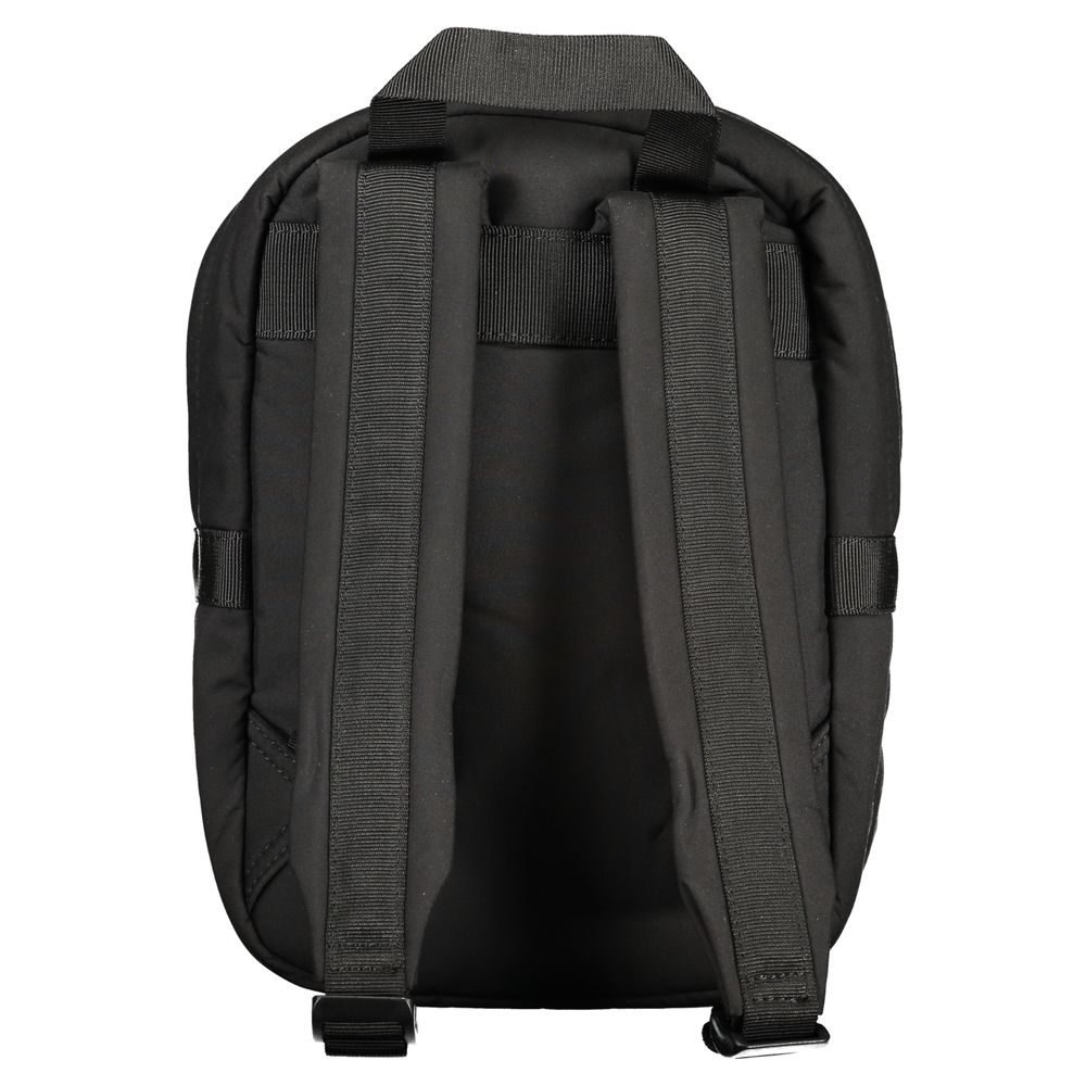 Black Polyester Backpack