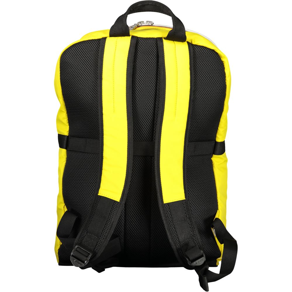 Yellow Polyester Backpack