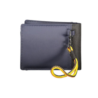 Blue Polyamide Wallet