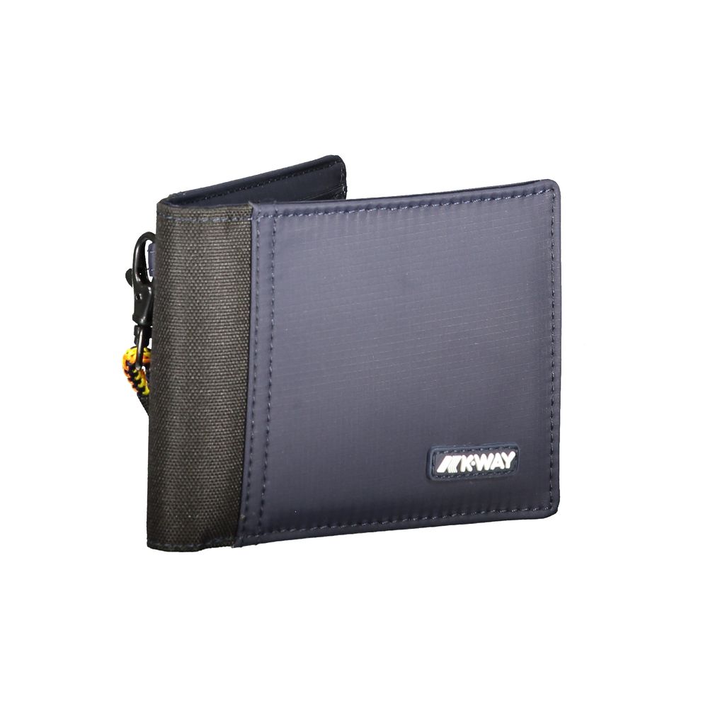 Blue Polyamide Wallet