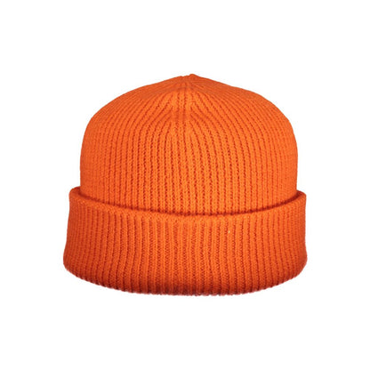 Orange 100 Wool Hat