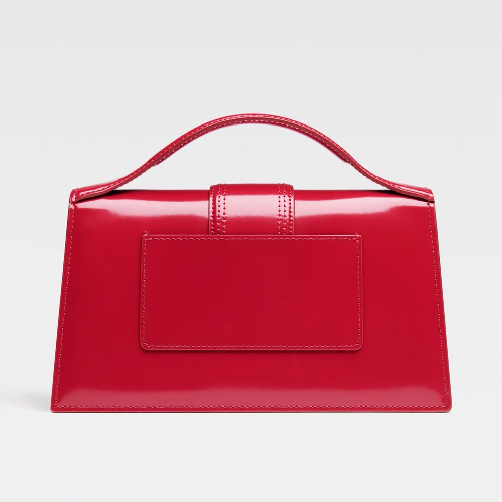 Red Leather Crossbody Bag